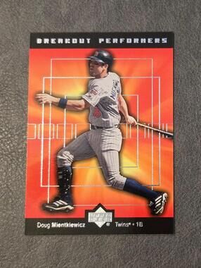 2002 Upper Deck Breakout Performers #BP3 Doug Mientkiewicz Baseball Card